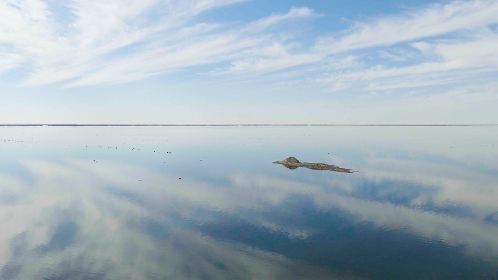 图为察尔汗盐湖。青海盐湖工业股份有限公司供图